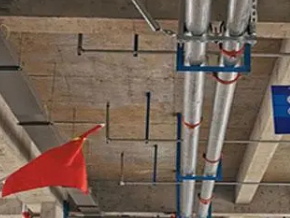 盐都管廊支架的安装方法